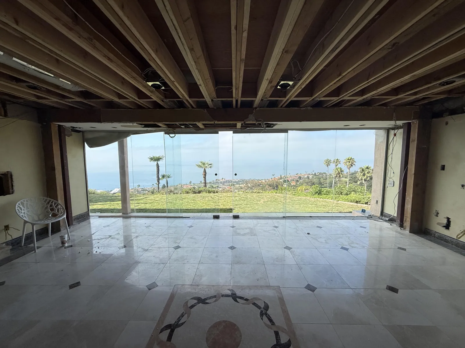 Ocean view from the Cartier full home remodel in Rancho Palos Verdes.